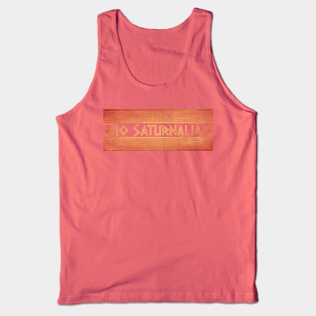 Io Saturnalia Tank Top by Ancient History Fangirl